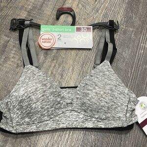 Wonder nation t-shirt bra for girls